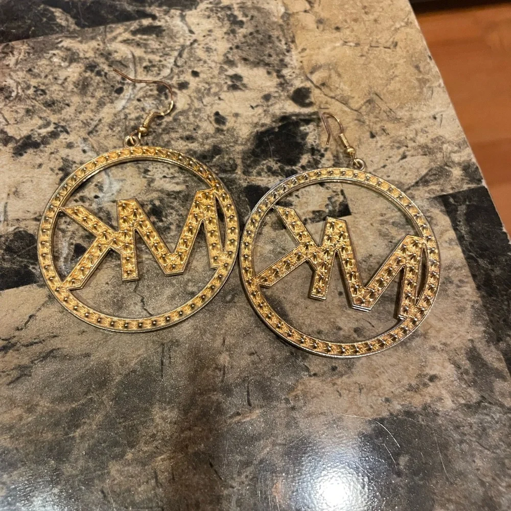 Michael Kors Bling Logo Earrings - Picture 7 of 7